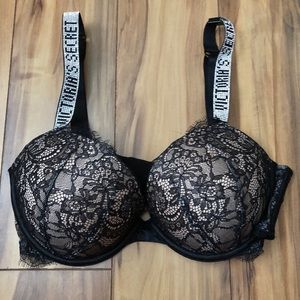 Victoria’s Secret Embellished rhinestone strap bra
